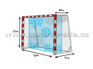 Bild von Fangnetz für Handballtornetz - 3 mm stark