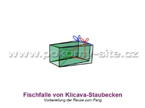 Bild von Fischfalle von Klicava-Staubecken, Masche 15 mm