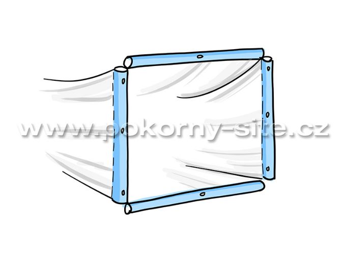 Bild von Schleppnetz - Tüll Masche 1 x 2 mm