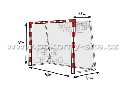 Bild von Handballtornetz STANDARD - 5 mm stark