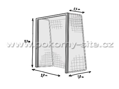 Bild von Handballtornetz CZECH - 4 mm stark