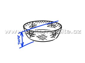 Bild von Kescher Dinkel - Komplet / doppelt, konische Tülle, Metall / maschinell, montiert